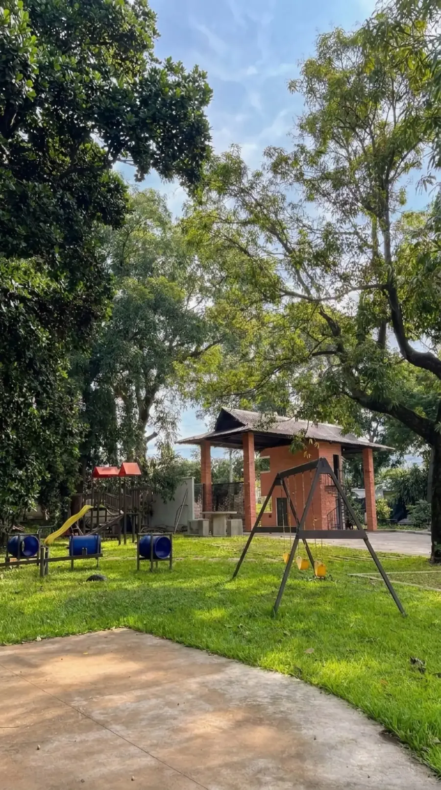 Palapa y área social del condominio